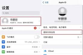 苹果15 ID密码如何修改