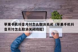 抖音月付功能如何关闭